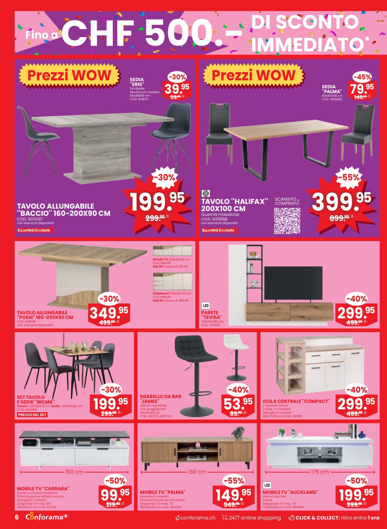 Volantino Conforama - 25.2.2026 - 10.3.2026. Pagina 6