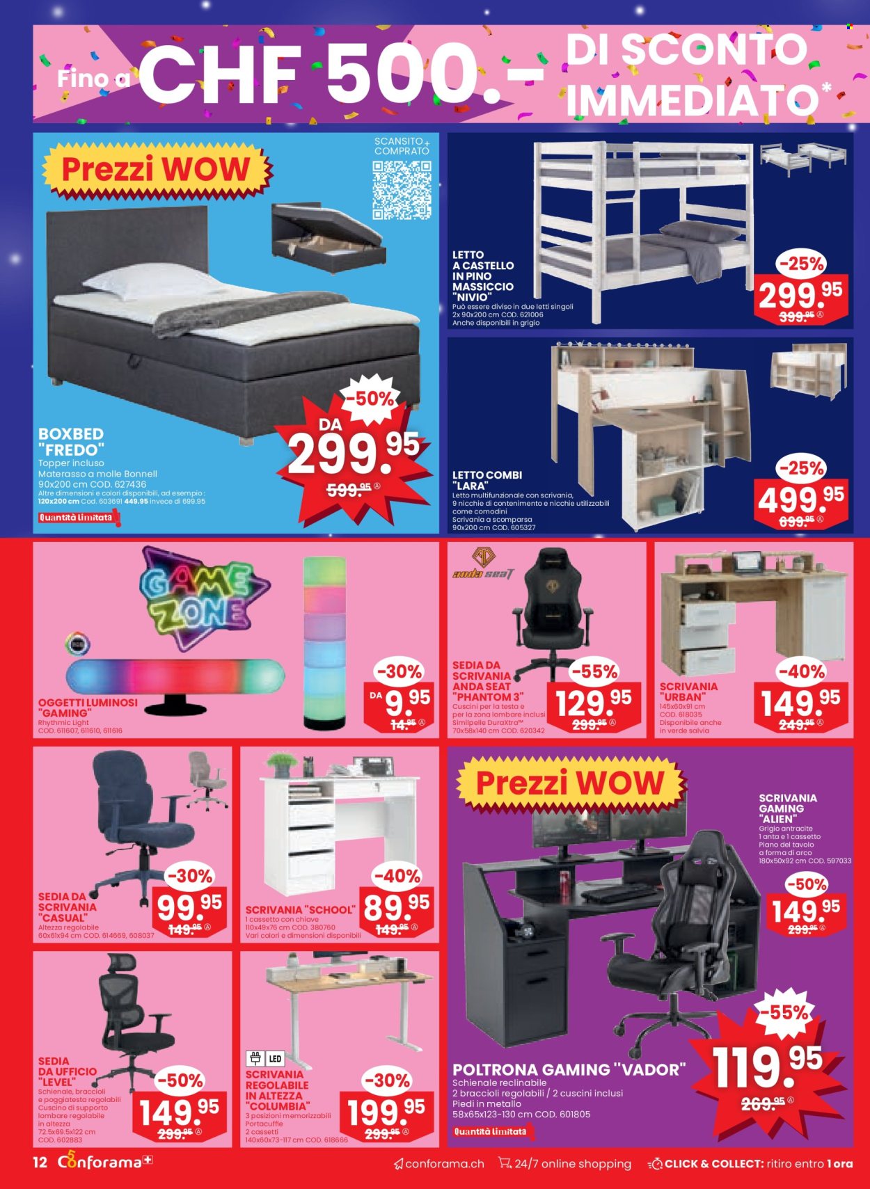 Volantino Conforama - 25.2.2026 - 10.3.2026. Pagina 12