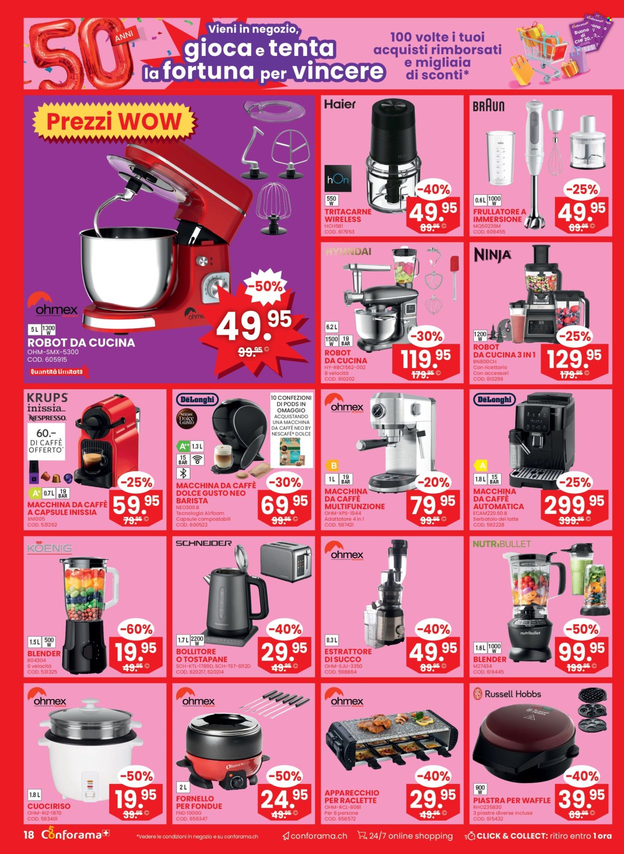 Volantino Conforama - 25.2.2026 - 10.3.2026. Pagina 18