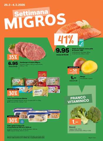 Prospekte Migros - 26.2.2026 - 4.3.2026.