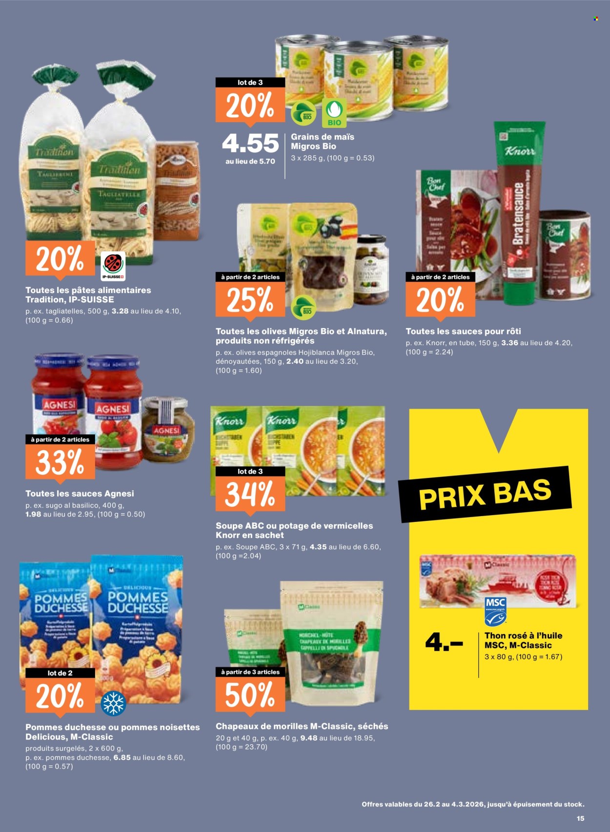 Volantino Migros - 26.2.2026 - 4.3.2026. Pagina 15