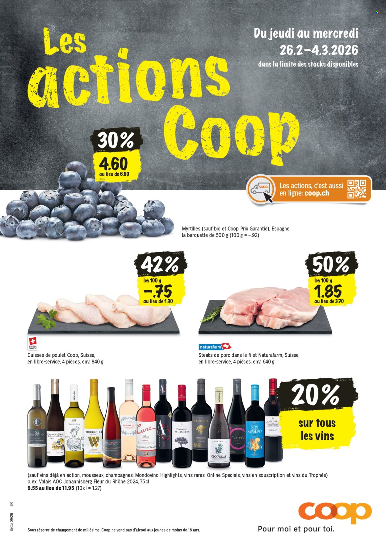 Volantino Coop - 26.2.2026 - 4.3.2026. Pagina 1
