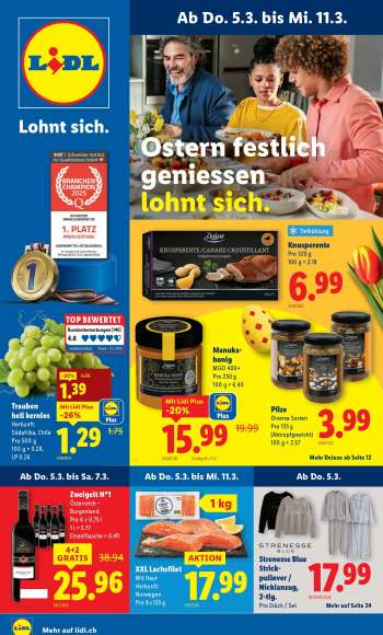 Catalogue Lidl - 5.3.2026 - 11.3.2026.