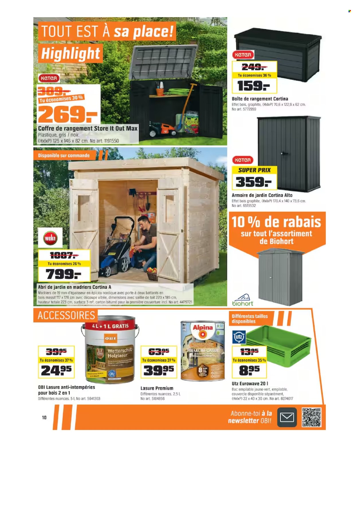 Catalogue OBI - 1.3.2026 - 18.3.2026. Page 10