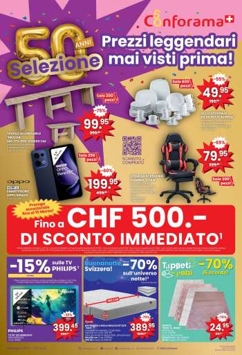 Catalogue Conforama - 4.3.2026 - 17.3.2026.