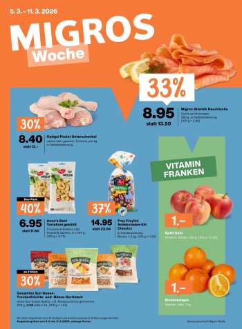 Volantino Migros - 5.3.2026 - 11.3.2026.