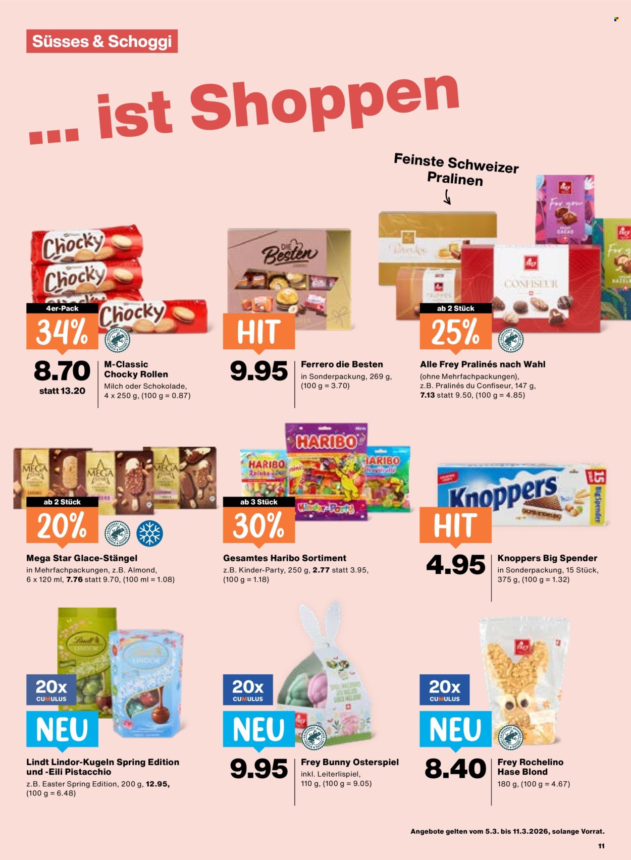 Prospekt Migros - 5.3.2026 - 11.3.2026. Seite 11