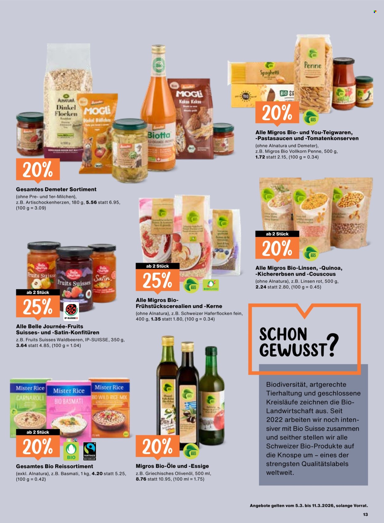 Prospekt Migros - 5.3.2026 - 11.3.2026. Seite 13