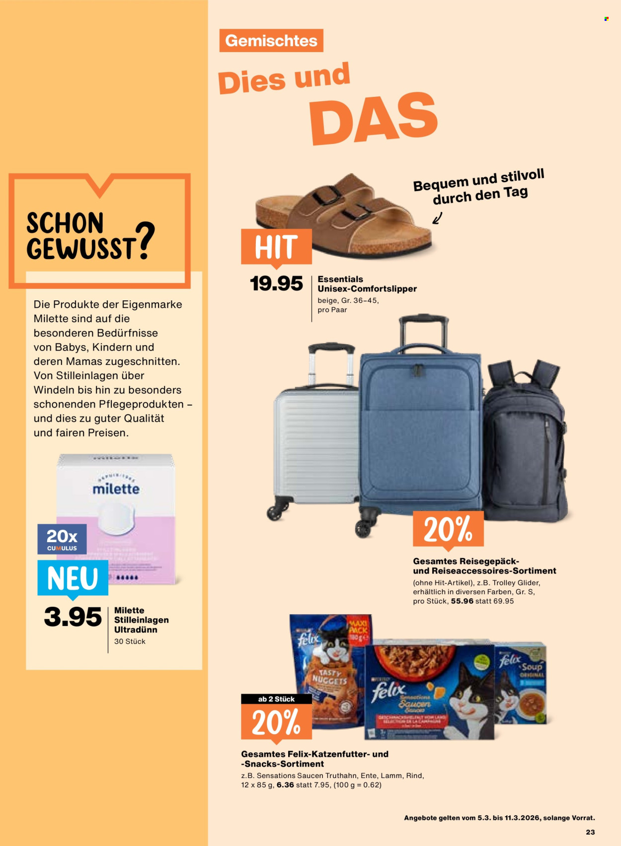 Prospekt Migros - 5.3.2026 - 11.3.2026. Seite 23