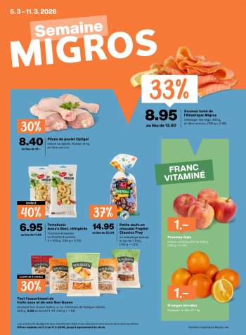 Volantino Migros - 5.3.2026 - 11.3.2026.