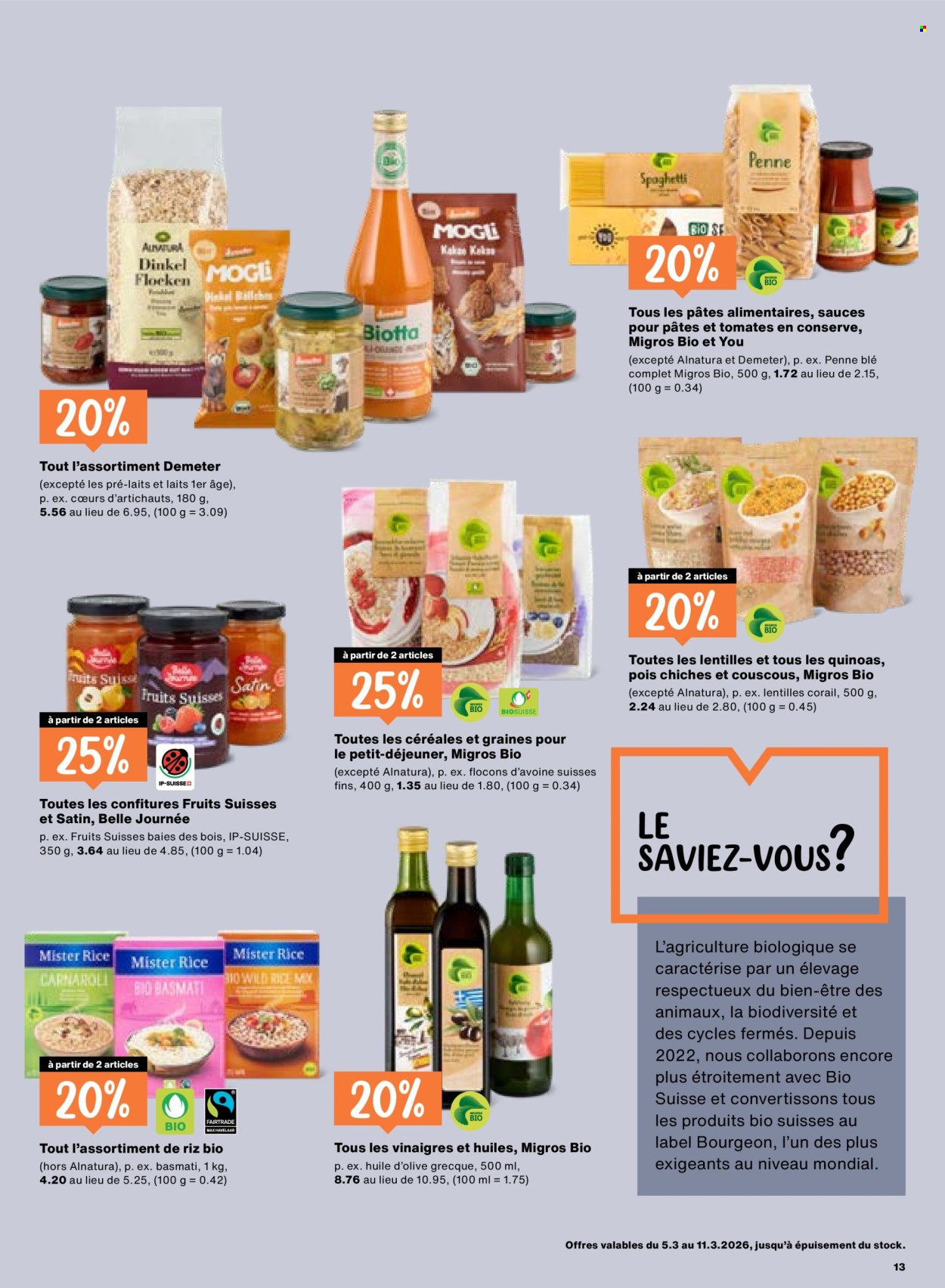 Prospekt Migros - 5.3.2026 - 11.3.2026. Seite 13