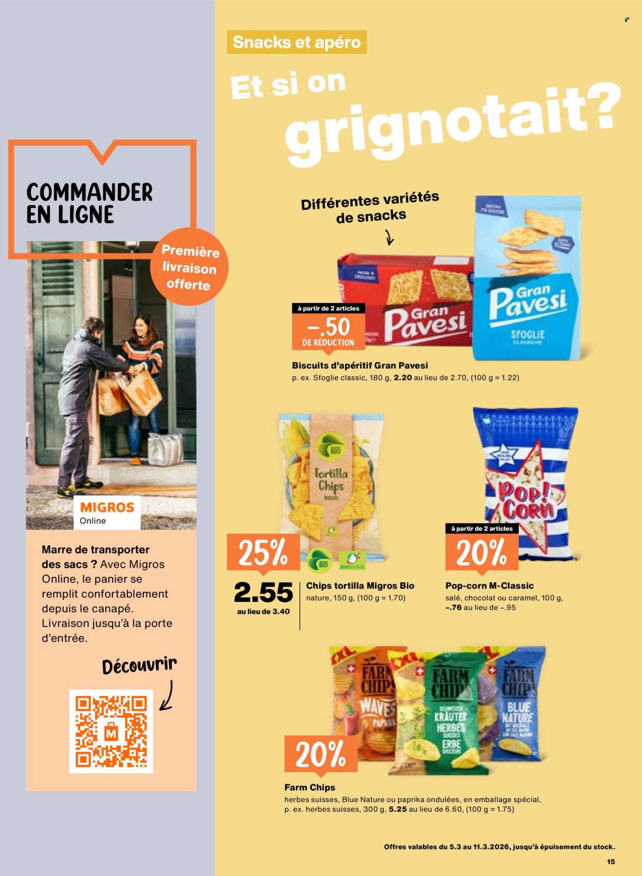 Prospekt Migros - 5.3.2026 - 11.3.2026. Seite 15