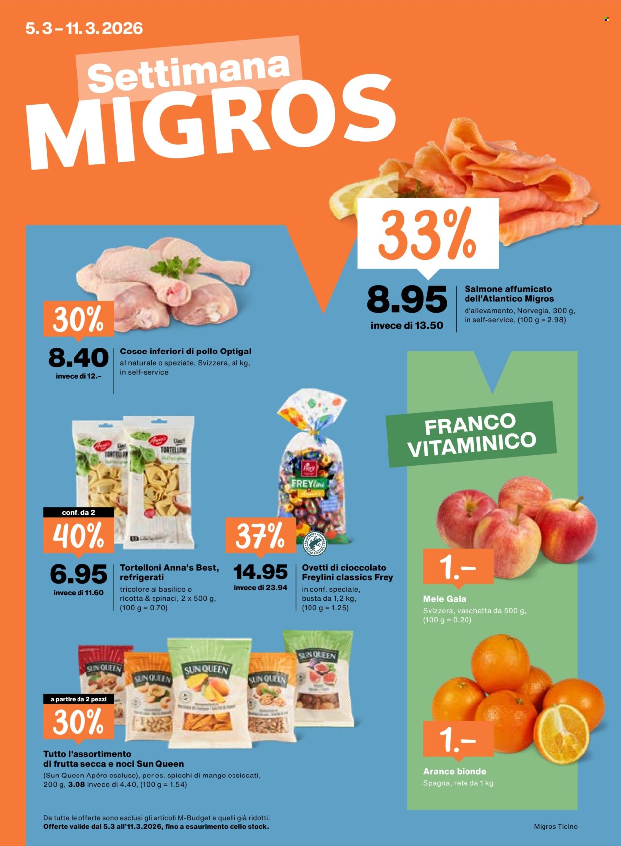 Prospekt Migros - 5.3.2026 - 11.3.2026. Seite 1