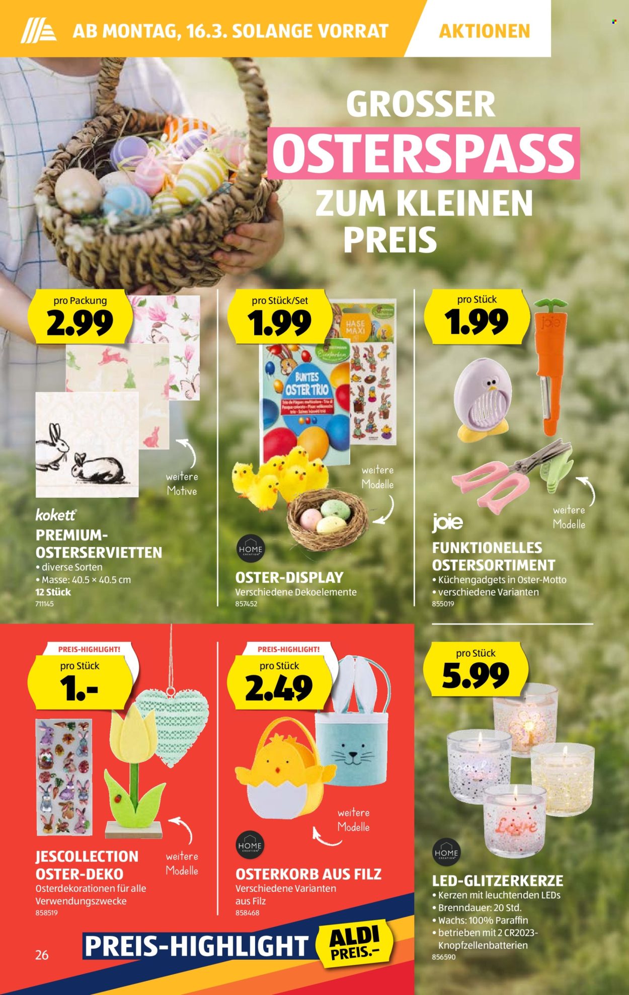Volantino Aldi - 12.3.2026 - 18.3.2026. Pagina 26