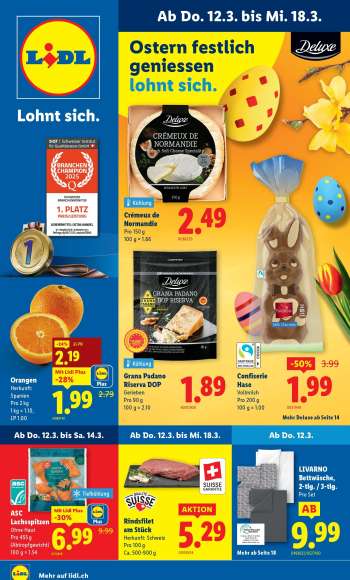 Catalogue Lidl - 12.3.2026 - 18.3.2026.