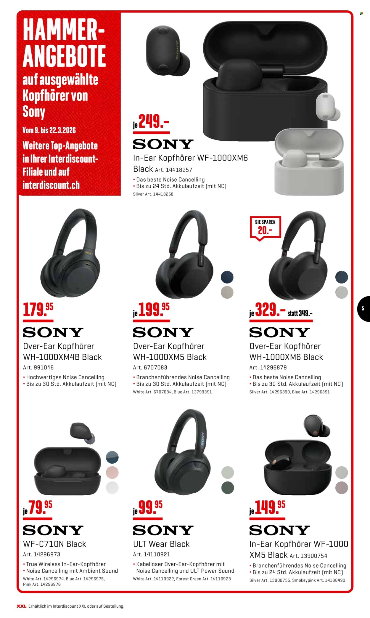 Catalogue Interdiscount - 9.3.2026 - 22.3.2026. Page 5