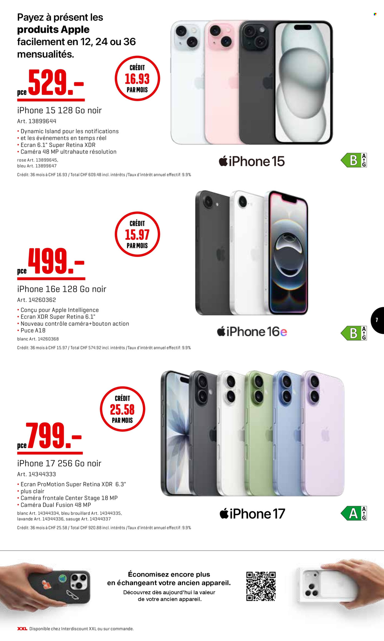 Prospekt Interdiscount - 9.3.2026 - 22.3.2026. Seite 7