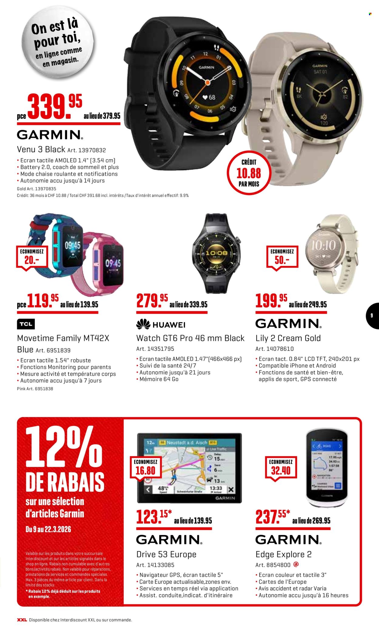 Prospekt Interdiscount - 9.3.2026 - 22.3.2026. Seite 9