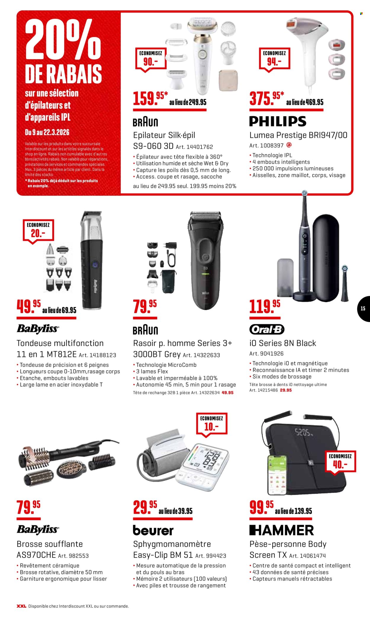 Prospekt Interdiscount - 9.3.2026 - 22.3.2026. Seite 15