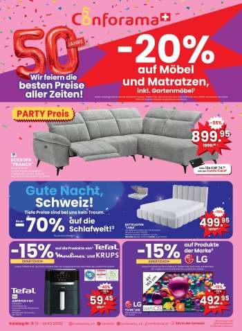 Catalogue Conforama - 11.3.2026 - 24.3.2026.
