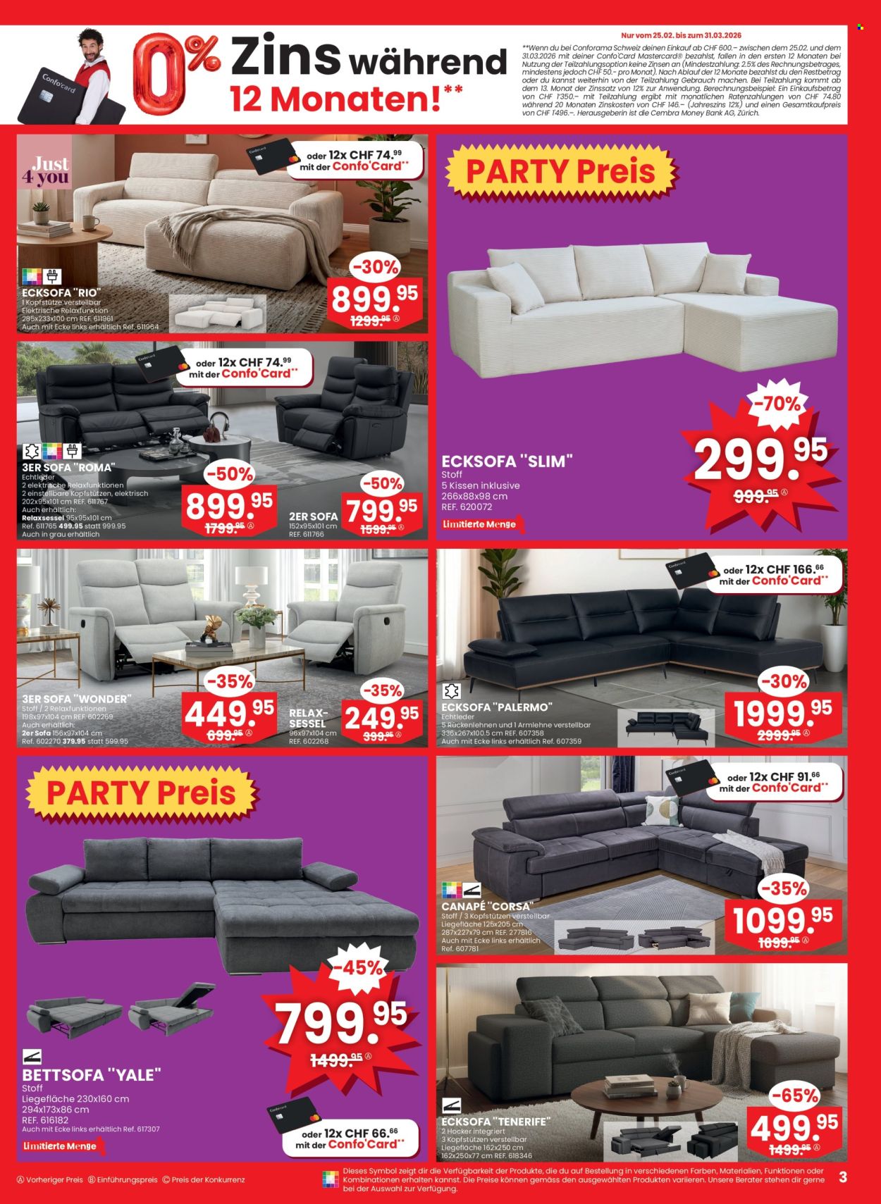 Prospekt Conforama - 11.3.2026 - 24.3.2026. Seite 3