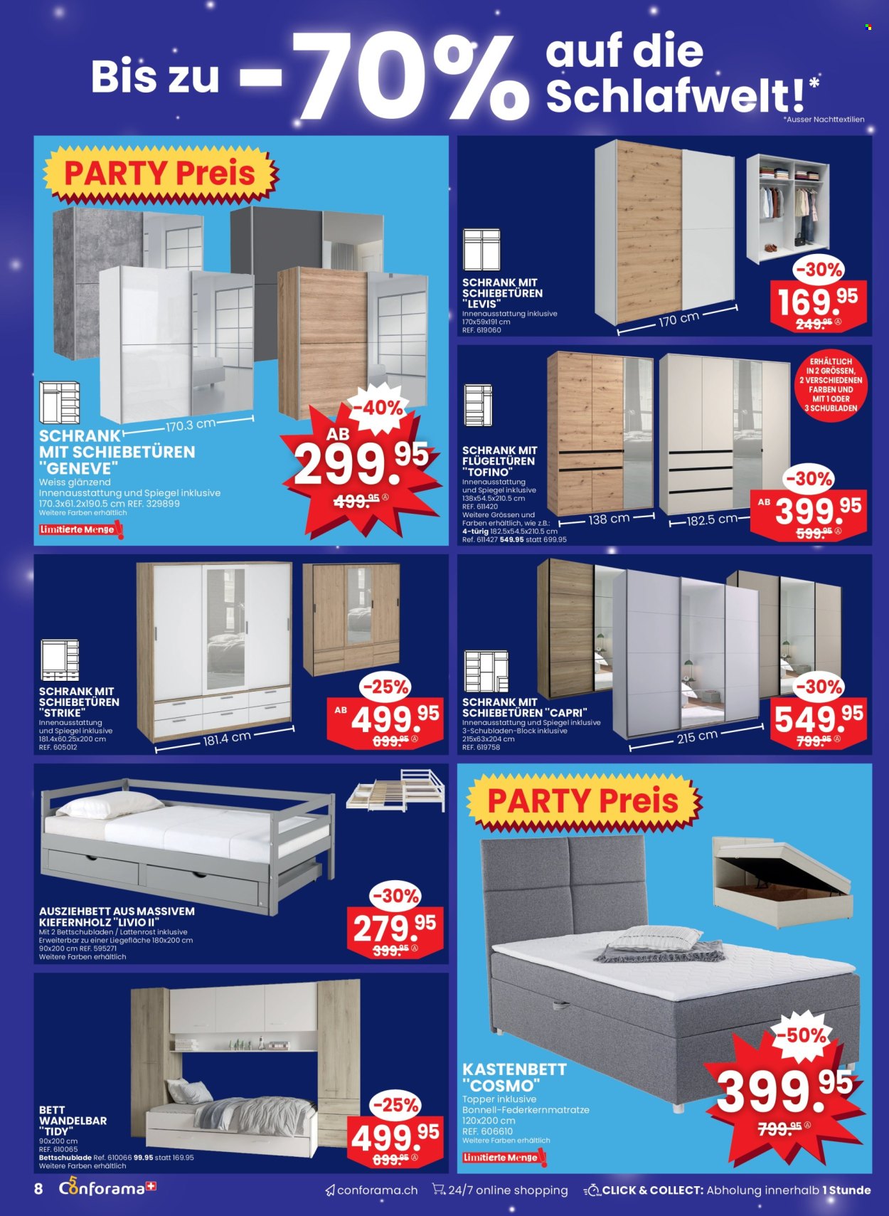 Prospekt Conforama - 11.3.2026 - 24.3.2026. Seite 8