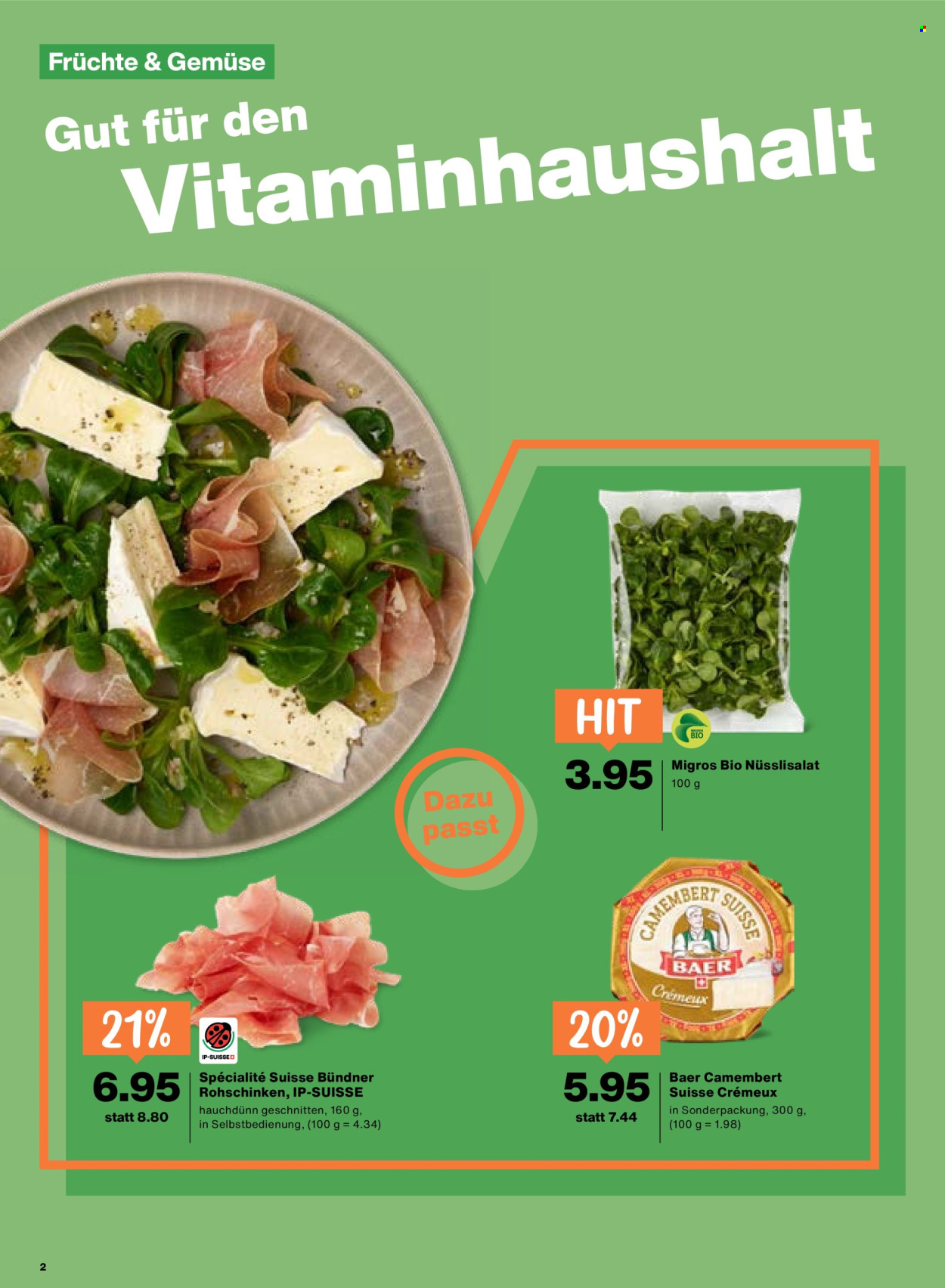Prospekt Migros - 12.3.2026 - 18.3.2026. Seite 2