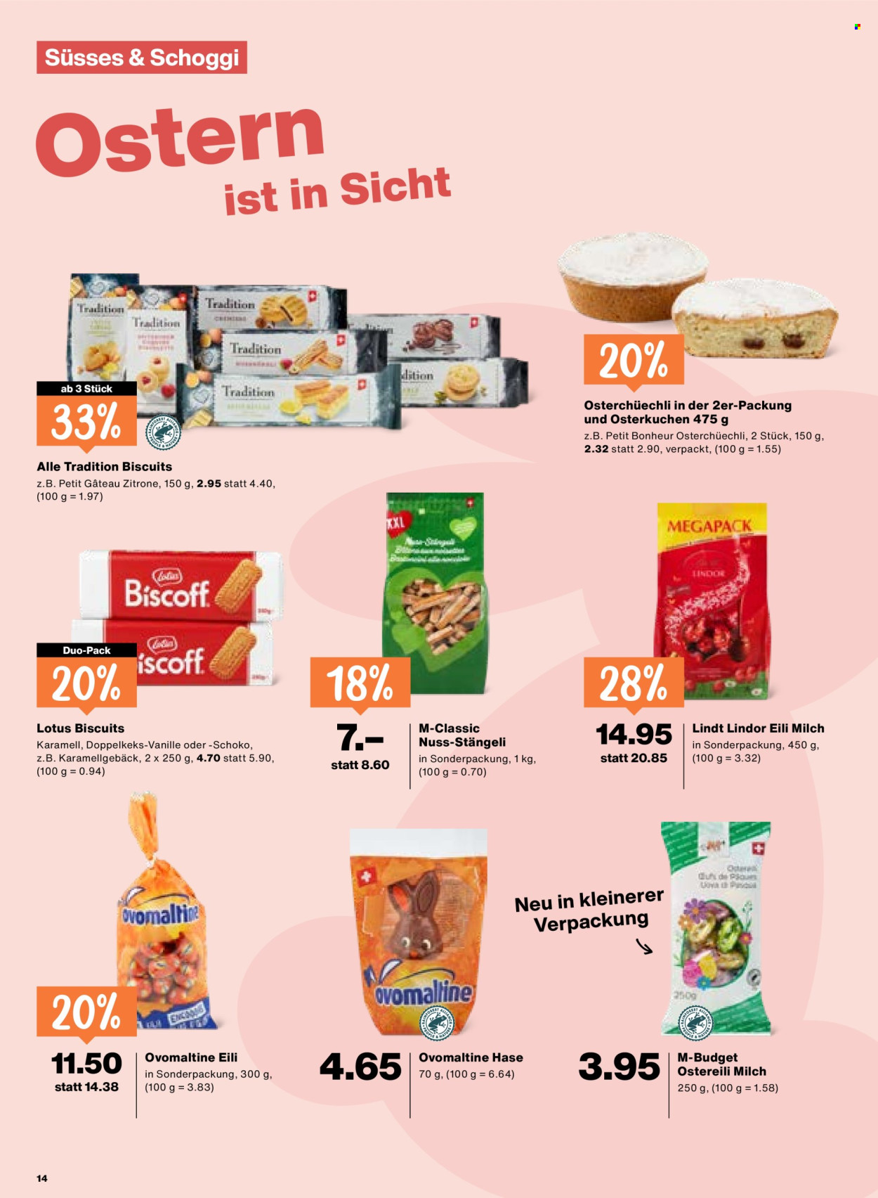 Prospekt Migros - 12.3.2026 - 18.3.2026. Seite 14