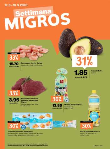 Volantino Migros - 12.3.2026 - 18.3.2026.