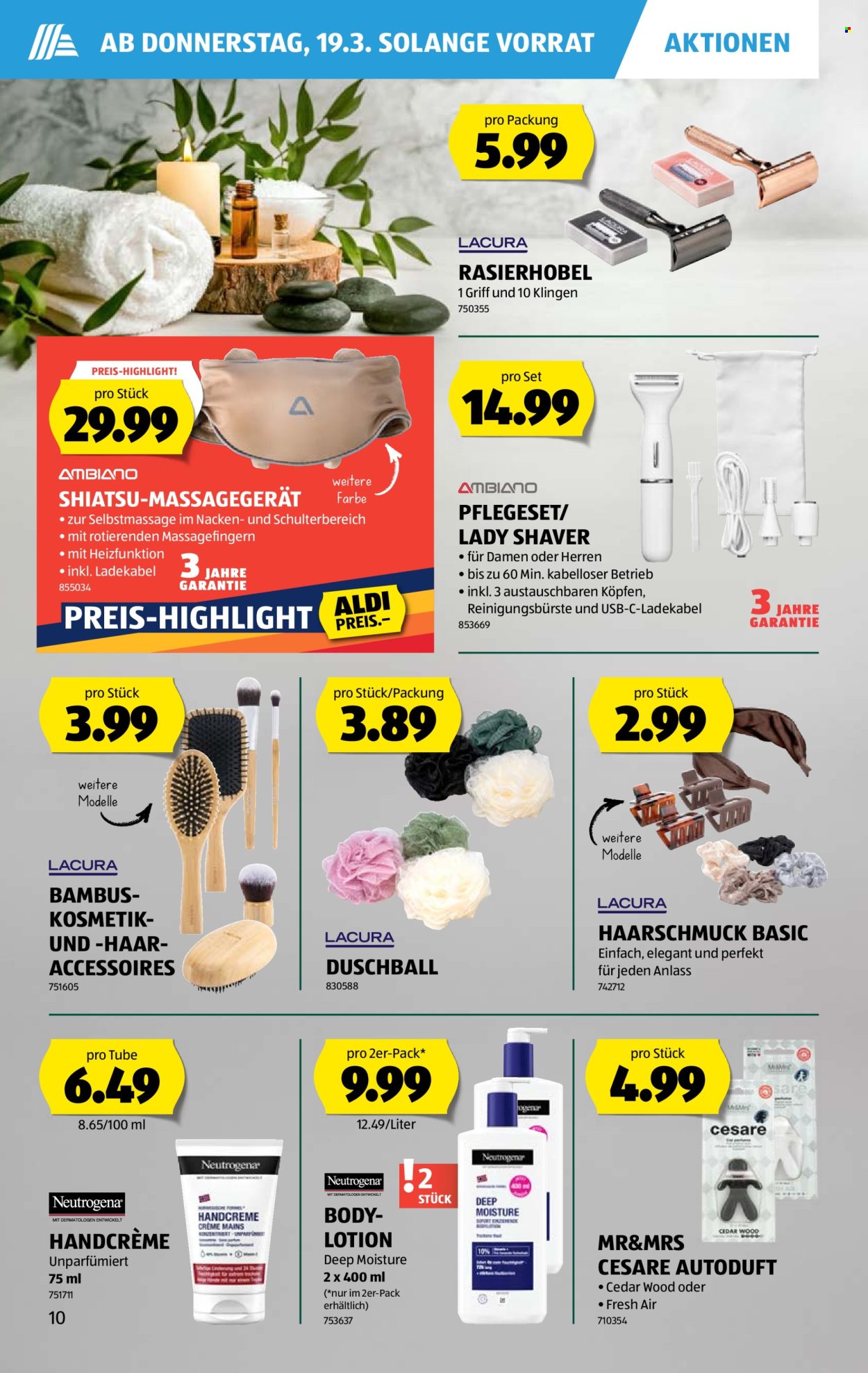 Prospekt Aldi - 19.3.2026 - 25.3.2026. Seite 10
