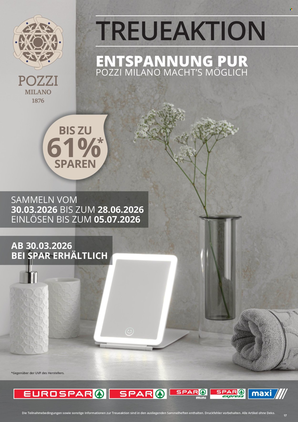 Prospekt SPAR - 19.3.2026 - 25.3.2026. Seite 17