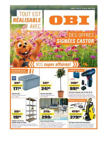 Catalogue OBI - 18.3.2026 - 31.3.2026.
