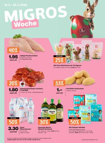 Volantino Migros - 19.3.2026 - 25.3.2026.