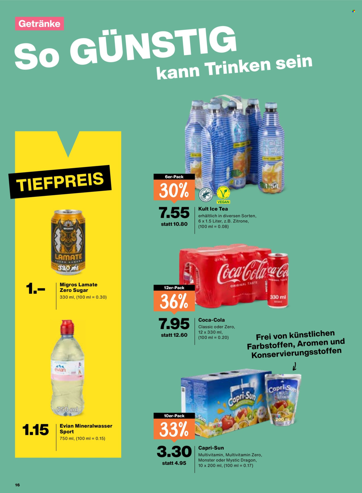 Prospekt Migros - 19.3.2026 - 25.3.2026. Seite 16