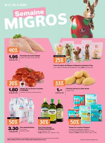 Volantino Migros - 19.3.2026 - 25.3.2026.