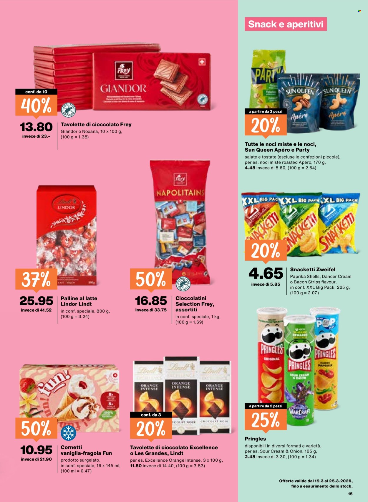 Prospekt Migros - 19.3.2026 - 25.3.2026. Seite 15