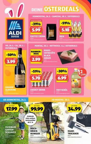 Prospekte Aldi - 26.3.2026 - 1.4.2026.