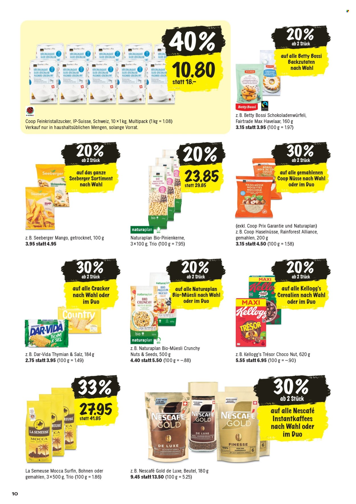 Prospekt Coop - 19.3.2026 - 25.3.2026. Seite 10