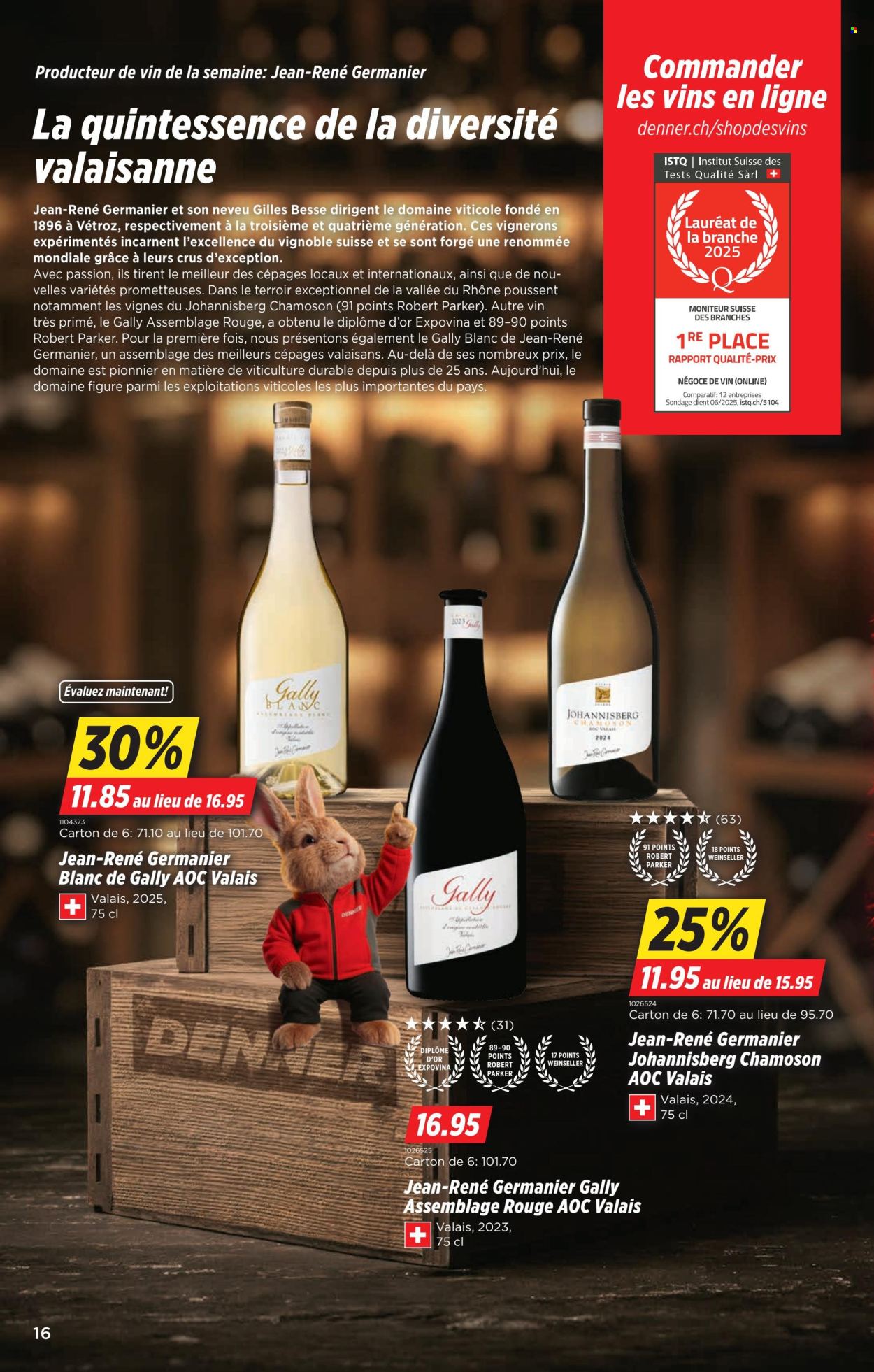 Prospekt Denner - 26.3.2026 - 1.4.2026. Seite 16