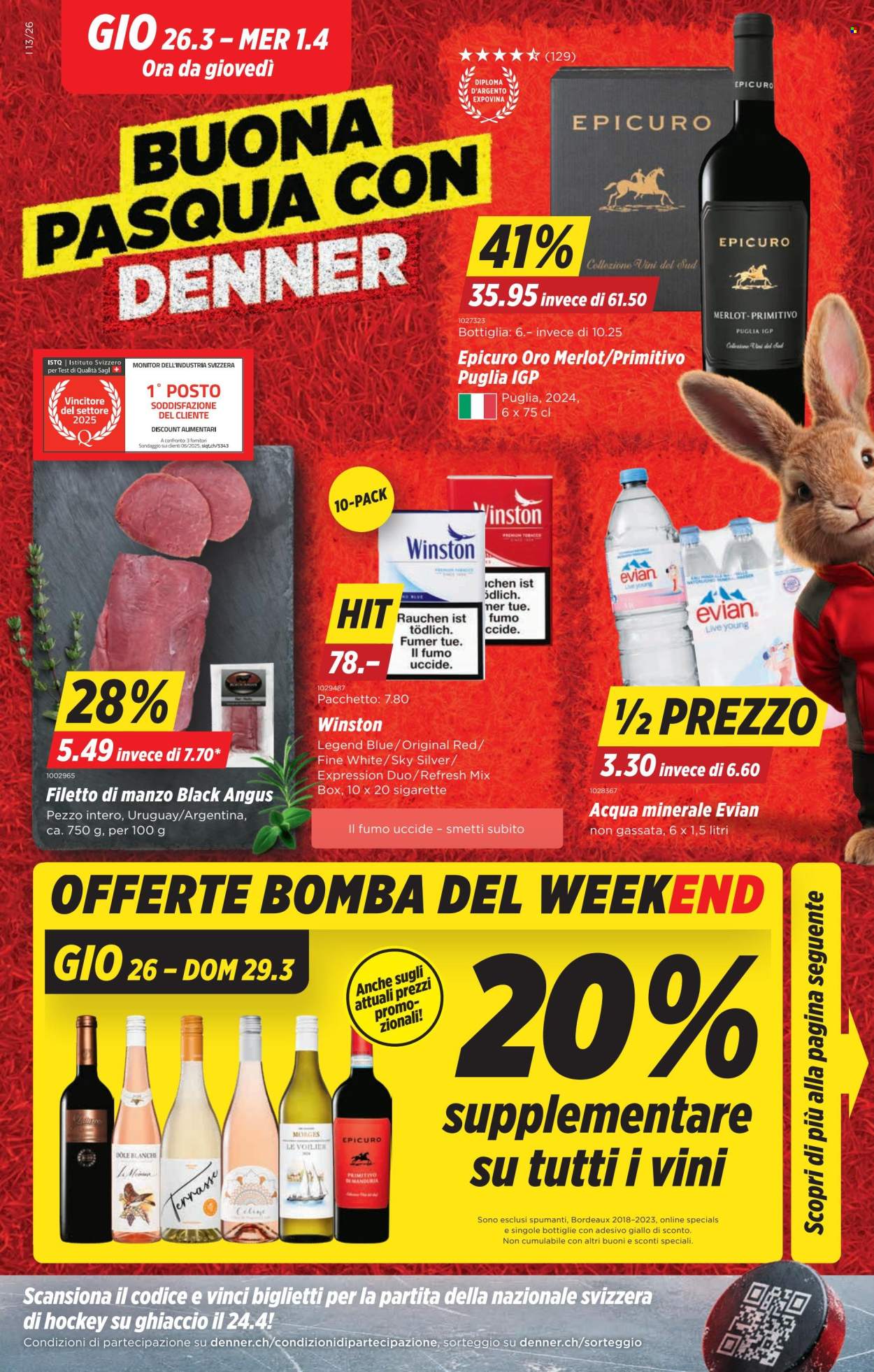 Volantino Denner - 26.3.2026 - 1.4.2026. Pagina 1