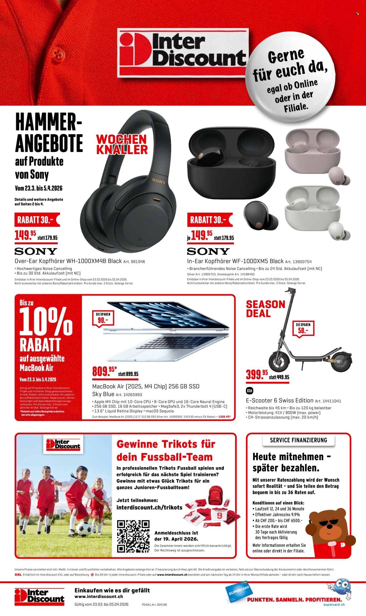 Prospekt Interdiscount - 23.3.2026 - 5.4.2026. Seite 24