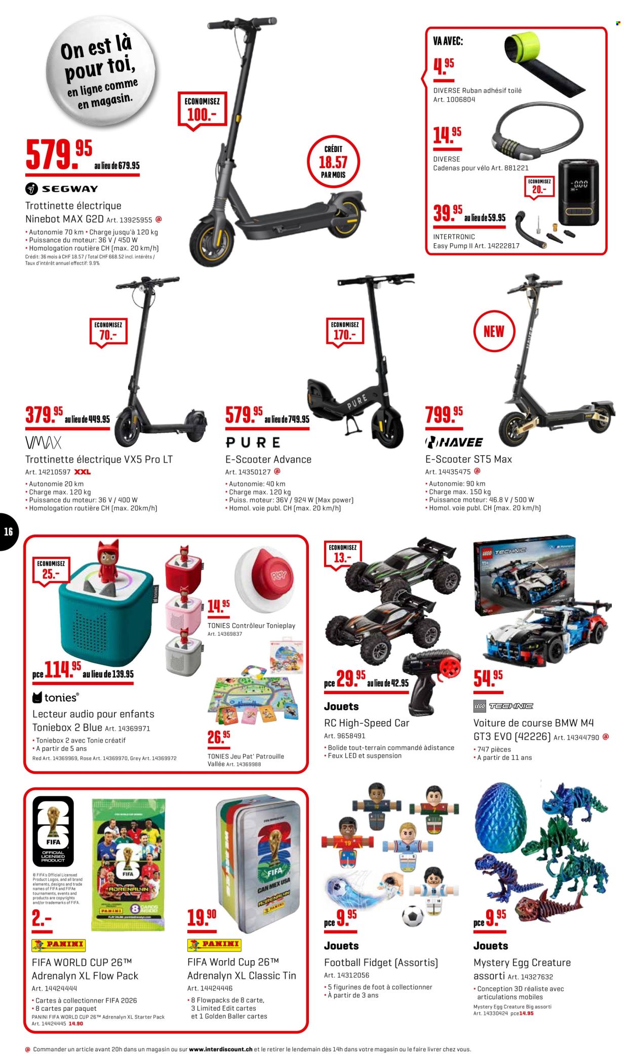 Prospekt Interdiscount - 23.3.2026 - 5.4.2026. Seite 16