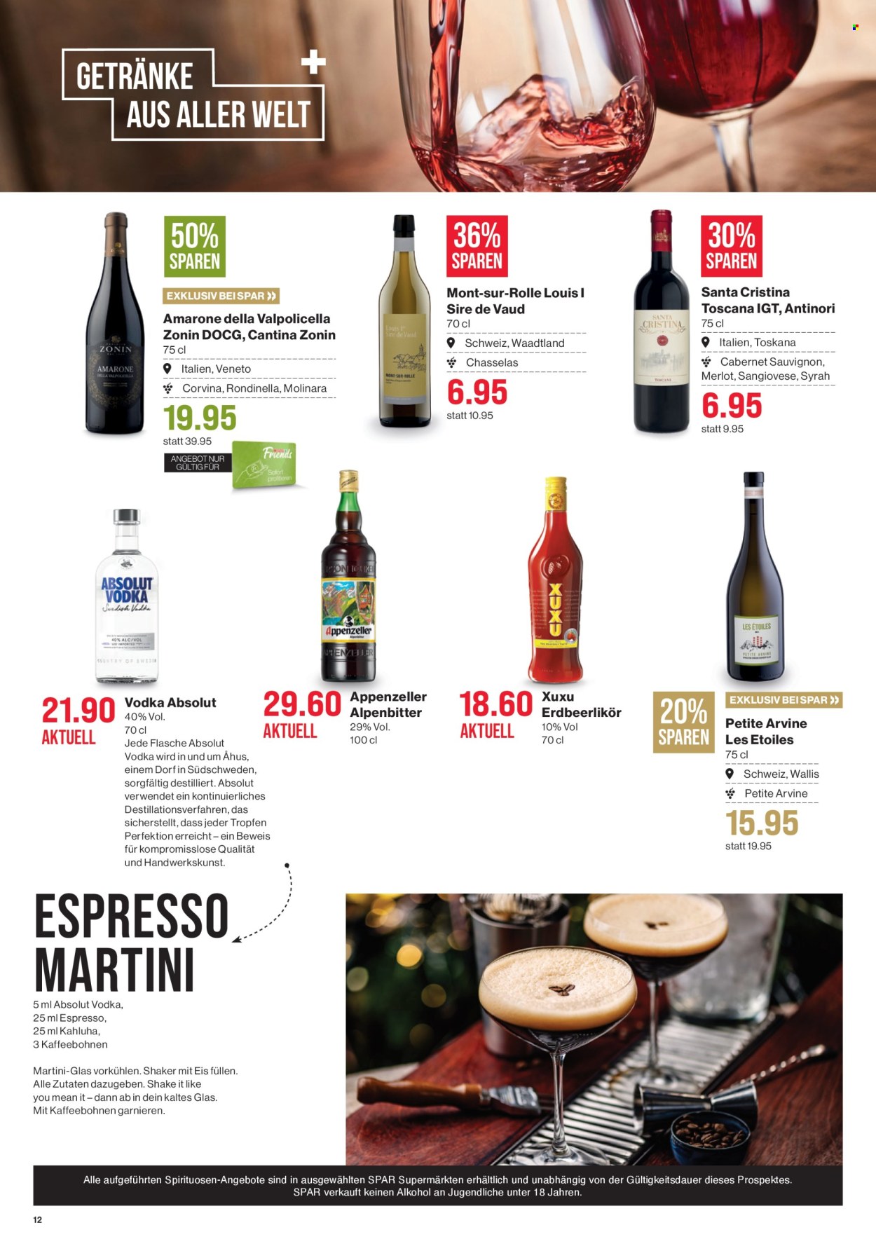 Prospekt SPAR - 26.3.2026 - 1.4.2026. Seite 12