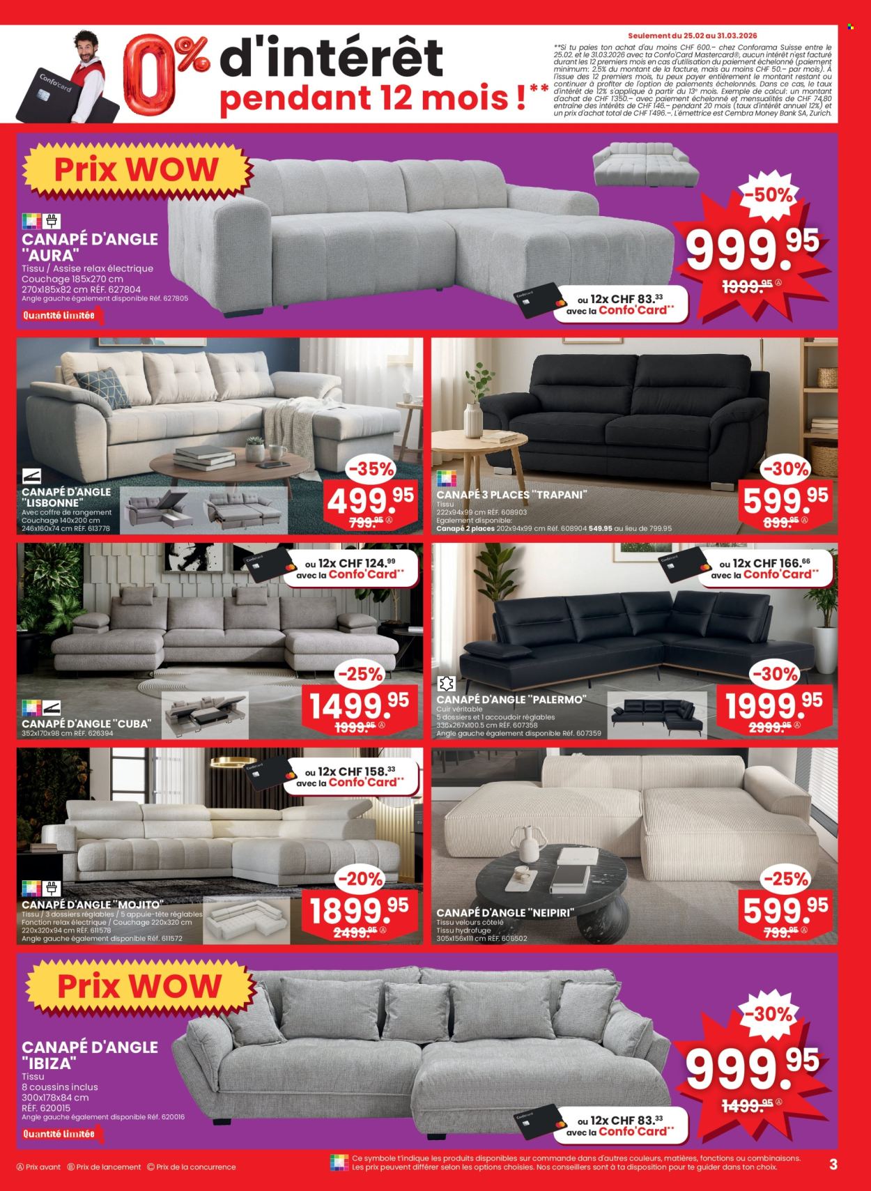 Volantino Conforama - 25.3.2026 - 7.4.2026. Pagina 3