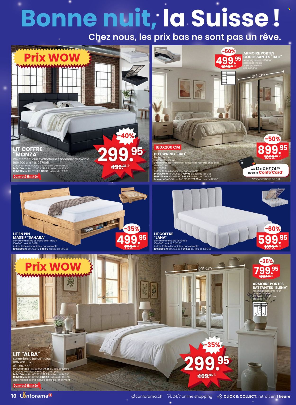 Volantino Conforama - 25.3.2026 - 7.4.2026. Pagina 10