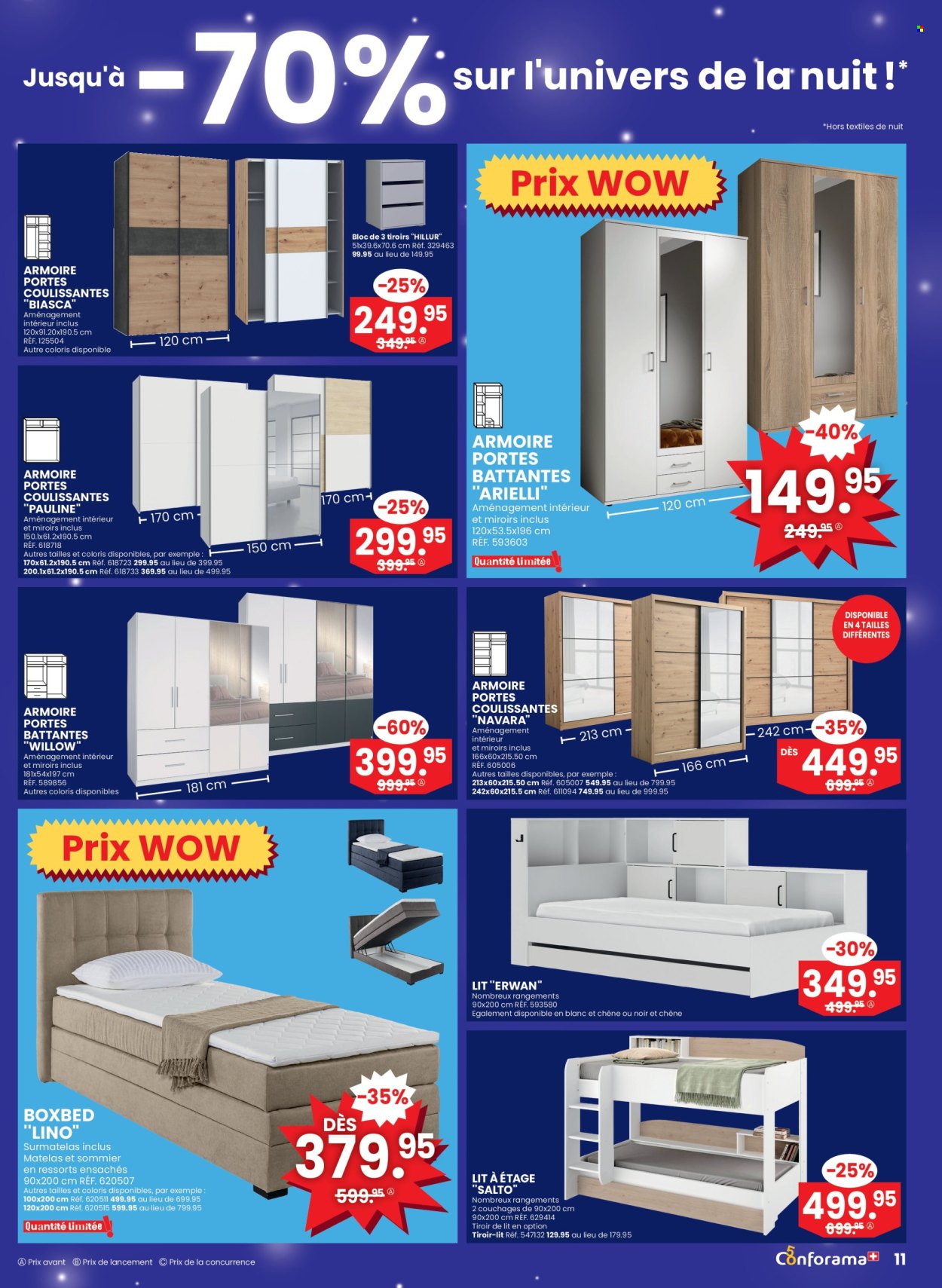 Volantino Conforama - 25.3.2026 - 7.4.2026. Pagina 11