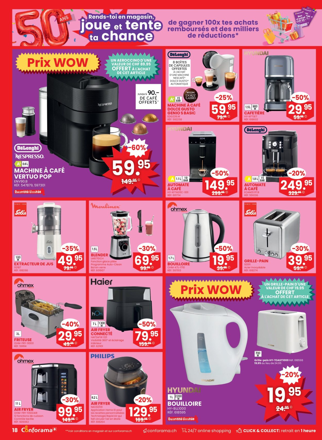 Volantino Conforama - 25.3.2026 - 7.4.2026. Pagina 18