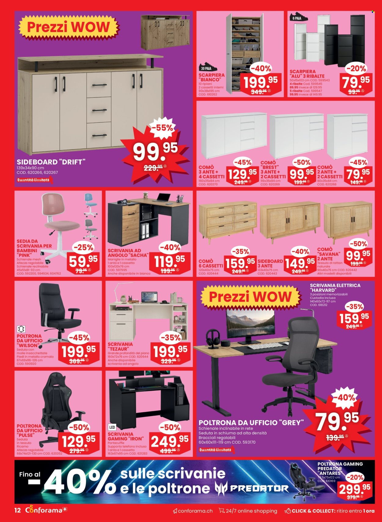 Volantino Conforama - 25.3.2026 - 7.4.2026. Pagina 12