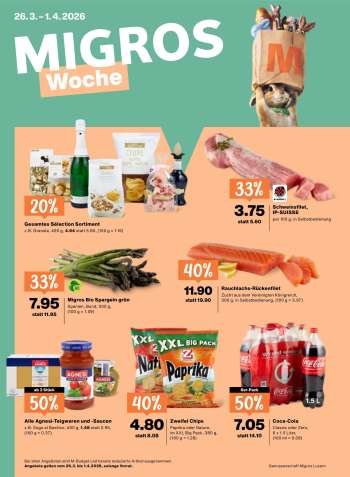 Volantino Migros - 26.3.2026 - 1.4.2026.
