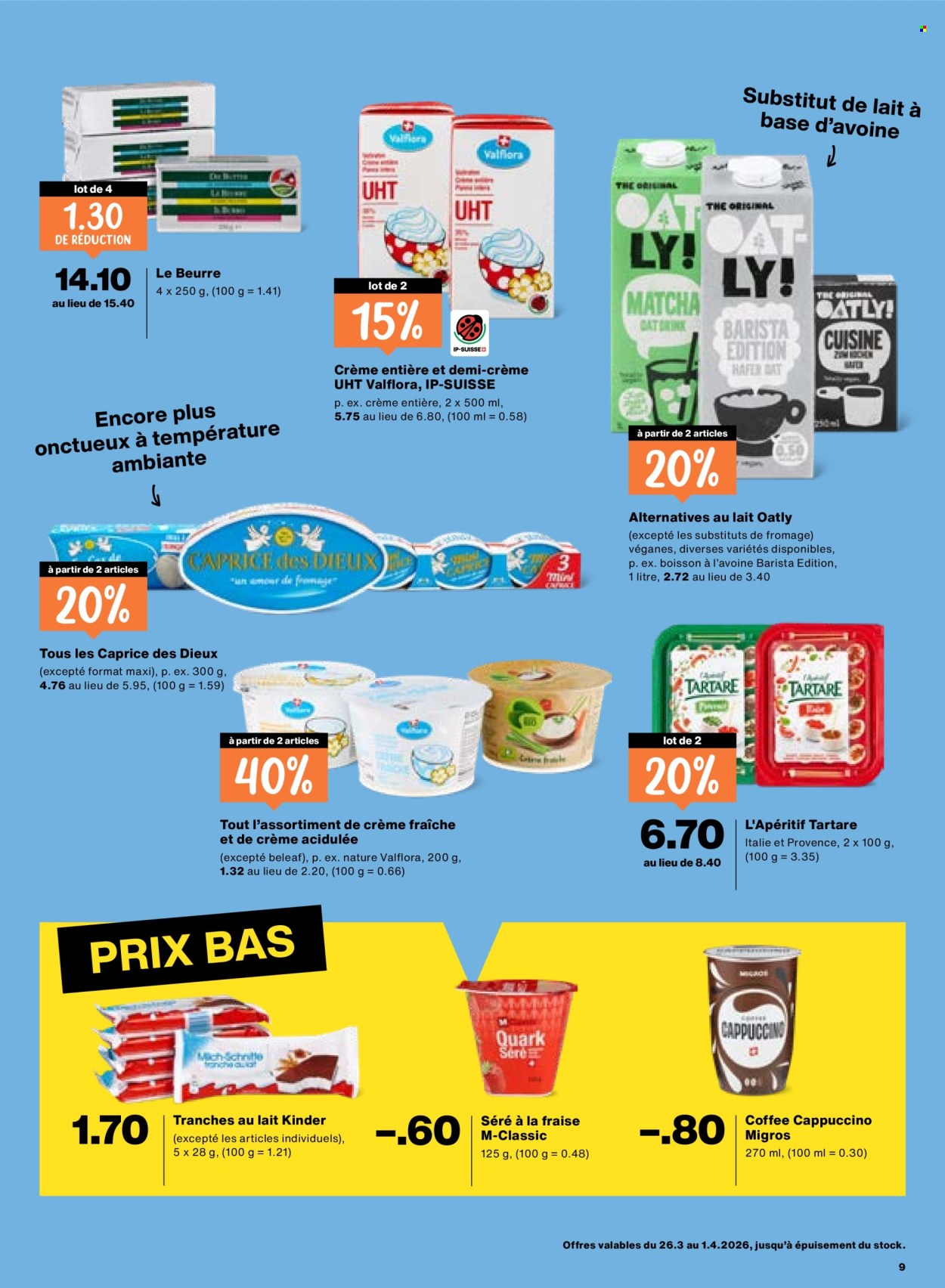 Prospekt Migros - 26.3.2026 - 1.4.2026. Seite 9